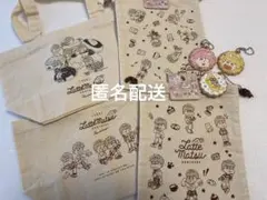 おそ松さん　ラテ松　ミニトートバッグ　巾着　ラバーキーホルダー　7点セット