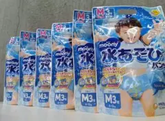 ムーニー 水あそびパンツ Mサイズ 男の子 3枚入 6袋セット おむつのサムネイル