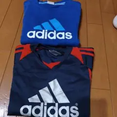 adidas 長袖 Tシャツ 140 ×2