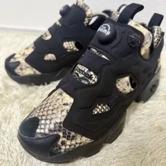 レア✨ Reebok インスタポンプフューリー OG スネーク柄　パイソン