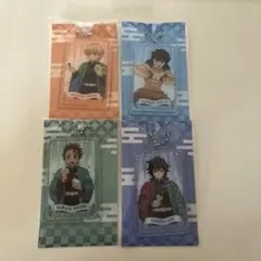 鬼滅の刃 炭治郎 善逸 伊之助 富岡義勇 アクリルキーホルダー ボールドチェーン