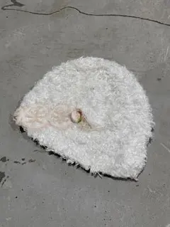 CA4LA ニット帽 ビーニー 白 カシラ