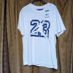 新品タグ付き　ジョーダン　23Tシャツ白　XLサイズ②