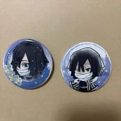 【美品】鬼滅の刃 伊黒小芭内 缶バッジ 2個セット