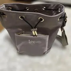 L e eベージュショルダーバッグのサムネイル