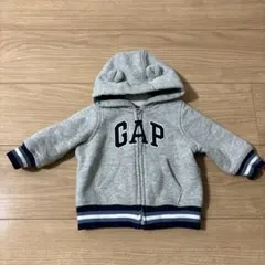 GAP フード付きトレーナー グレー