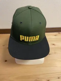 PUMA キャップ オリーブ ブラック