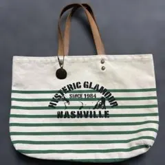 HYSTERIC GLAMOUR ストライプトートバッグ