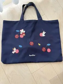【即購入OK】ファミリア レッスンバック トートバッグ
