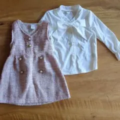 フォーマルドレスとブラウスセット