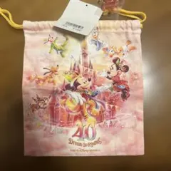 ま*ー様 東京ディズニーリゾート 40周年 巾着