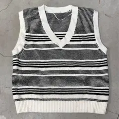 00's vintage ニットベスト アーカイブ グランジ y2k パンク