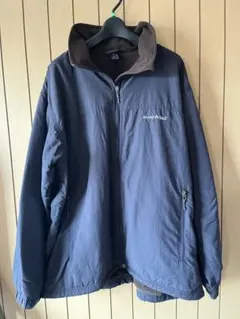 mont-bell ネイビー フルジップジャケット