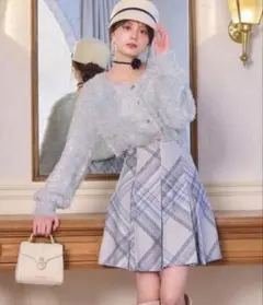 WILLSELECTION チェック柄プリーツスカートのサムネイル