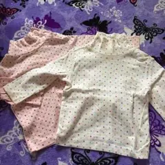 キッズ タートルネック2枚セット