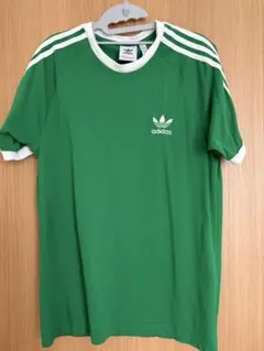 adidas グリーン Tシャツ Lサイズ