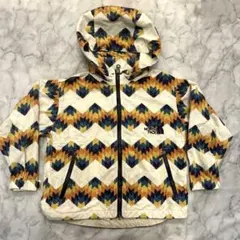 【美品】THE NORTH FACE キッズ 幾何学模様ジャンパー 110
