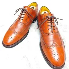 美品✨ リーガル 25.0 B2F ウイングチップ 内羽根 レザー ブラウン