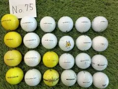 スリクソン　その他メーカー　モデル混合　ロストボールNo.75 24球セット