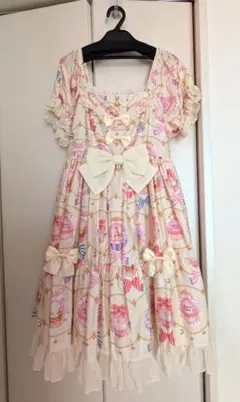 Angelic Pretty 2015 福袋 サロペット ジャンスカ ピンク - メルカリ