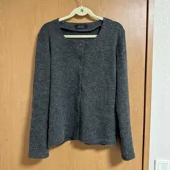 oeillet ダークグレー カーディガン Lサイズのサムネイル