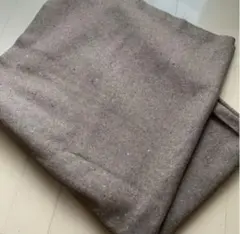 ウール混紡 ブラウン生地 ビンテージ 最終価格