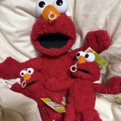セサミストリート エルモ ぬいぐるみ S M L3体セットのサムネイル