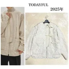 TODAYFUL 2025年 Jacquard Piping Blouson