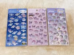 サンリオ ぷくっと シール シナモロール マイメロディ クロミ キキララ