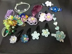 つまみ細工髪飾り 七五三 成人式 和装