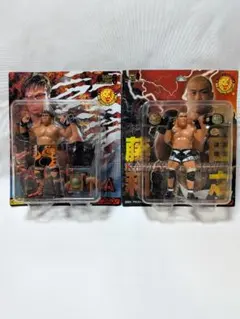 レア】未開封 新日本プロレス 大仁田厚 長州力 フィギュアセット
