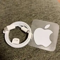 Apple Lightning to USB Cable 正規品　ステッカー付