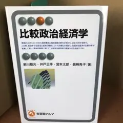 比較政治経済学 s