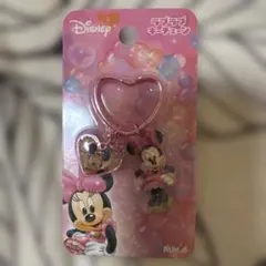 希少 ディズニー ミニー ラブラブキーチェーン
