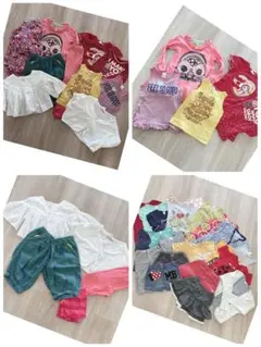 【まとめ売り】110〜120サイズ程度 女の子 夏服他 増える可能性ものサムネイル