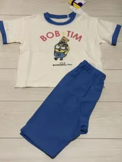 新品　ミニオン　半袖パジャマ　100のサムネイル