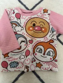 キッズ ベビー アンパンマン トップス パジャマ 長袖