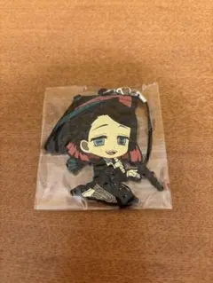 鬼滅の刃 ぺたん娘 ラバーストラップ 和傘 魘夢