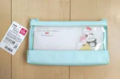 もちもちパンダ　サンリオコラボ　クリアペンポーチ　ペンケース　新品未使用のサムネイル