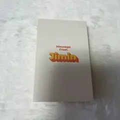 BTS JIMIN Butter メッセージカード