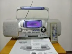 動作品 SHARP MD-F250 MD/CDシステム リモコン付 - メルカリ