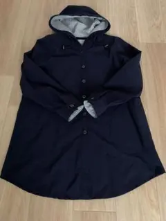 美品♪フード付きジャケットネイビー