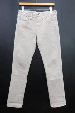 SOMETHING HANA テーパードストレートデニムパンツ【G】．