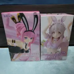 バニー フィギュア 2点セット 巡音ルカ 緒山まひろ
