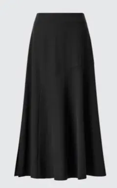 ユニクロC マーメイドスカート ブラック