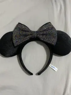 ミッキー耳カチューシャ ビジュー付き