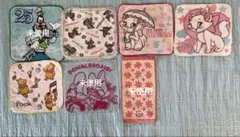 ディズニーキャラクター ミニタオル (7点)