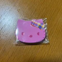ハローキティ 缶バッジ　ピンク