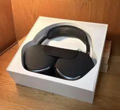AirPods Max スペースグレイ 保護ケース・クッション付 完備品