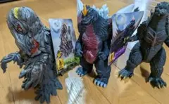 ムービーモンスターシリーズ　ゴジラ2003　スペースゴジラ　ヘドラ　セット　美品のサムネイル
